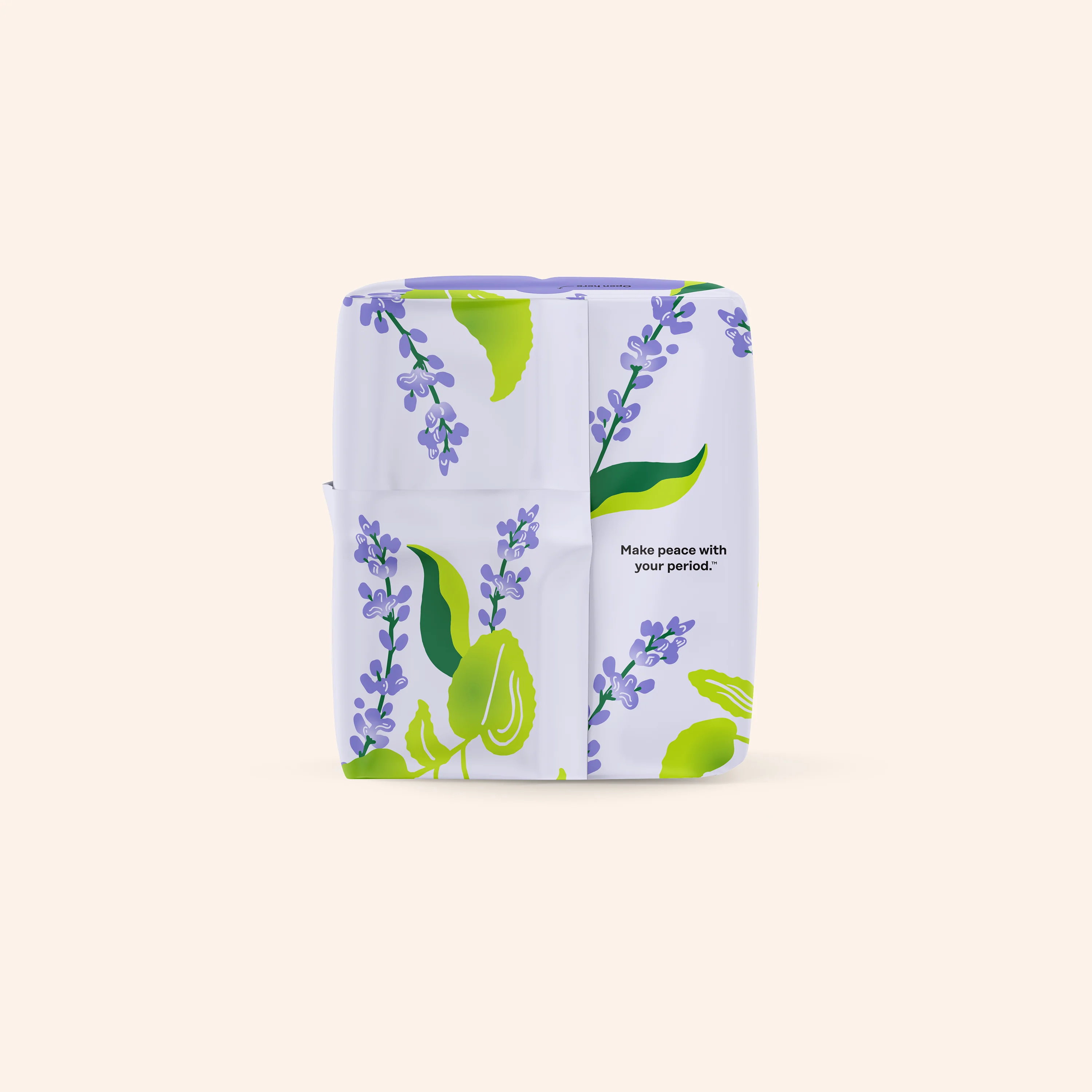 Organic Cotton Cover Calming Herbal Infusion Regular Pads With Wings - Image 9