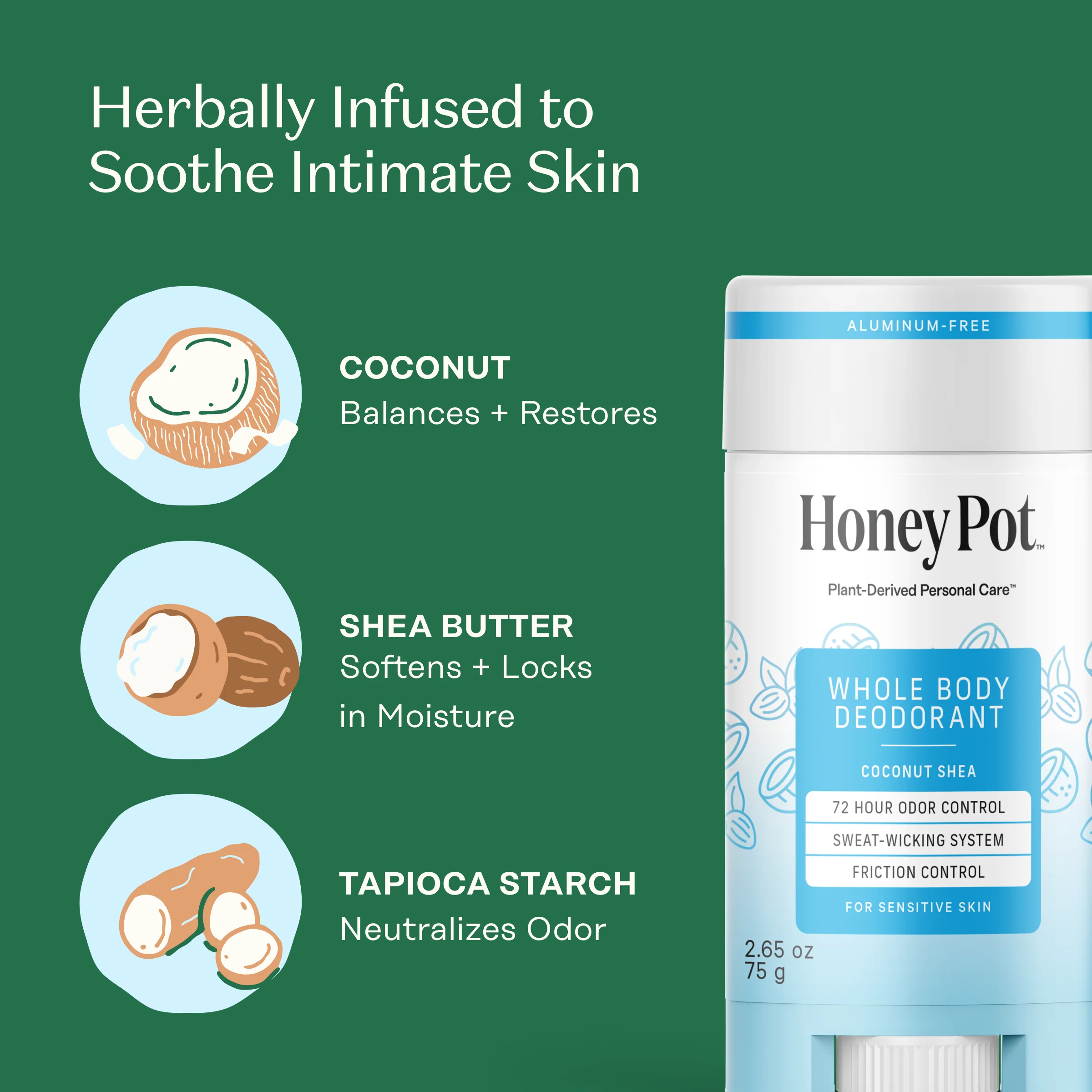 Coconut Shea Whole Body Deodorant - Image 4
