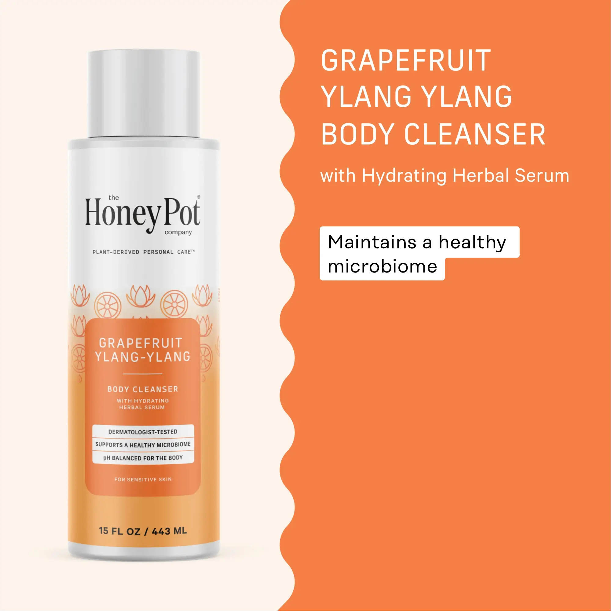 Grapefruit Ylang Ylang Hydrating Body Cleanser - Image 4