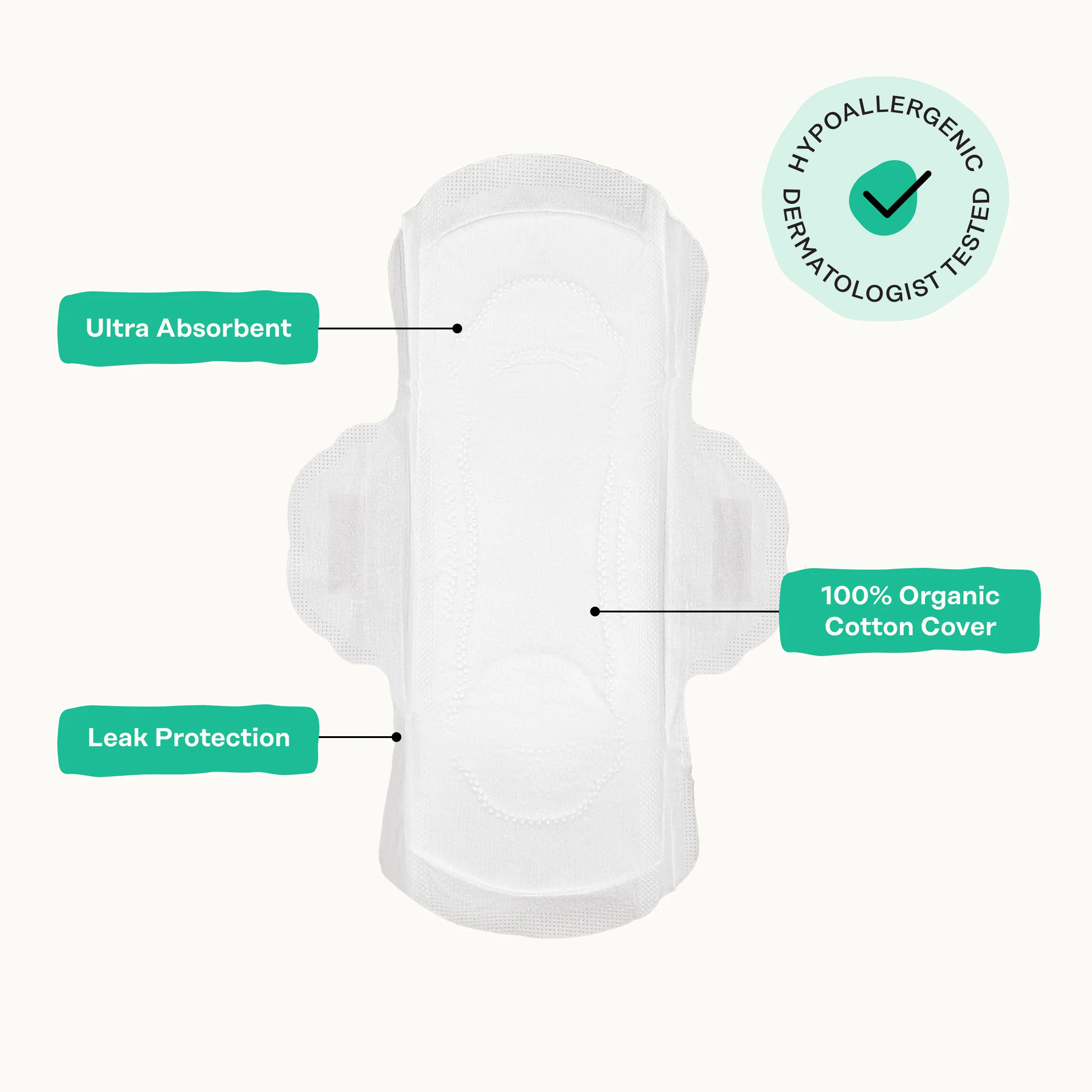 Incontinence Cooling Herbal Infusion 100% Organic Cotton Cover Liners - Image 6