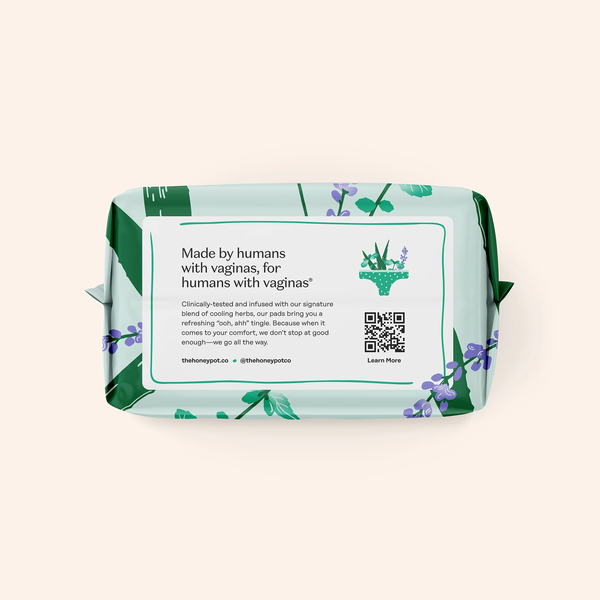 Incontinence Cooling Herbal Infusion 100% Organic Cotton Cover Nighttime Pads - Image 11