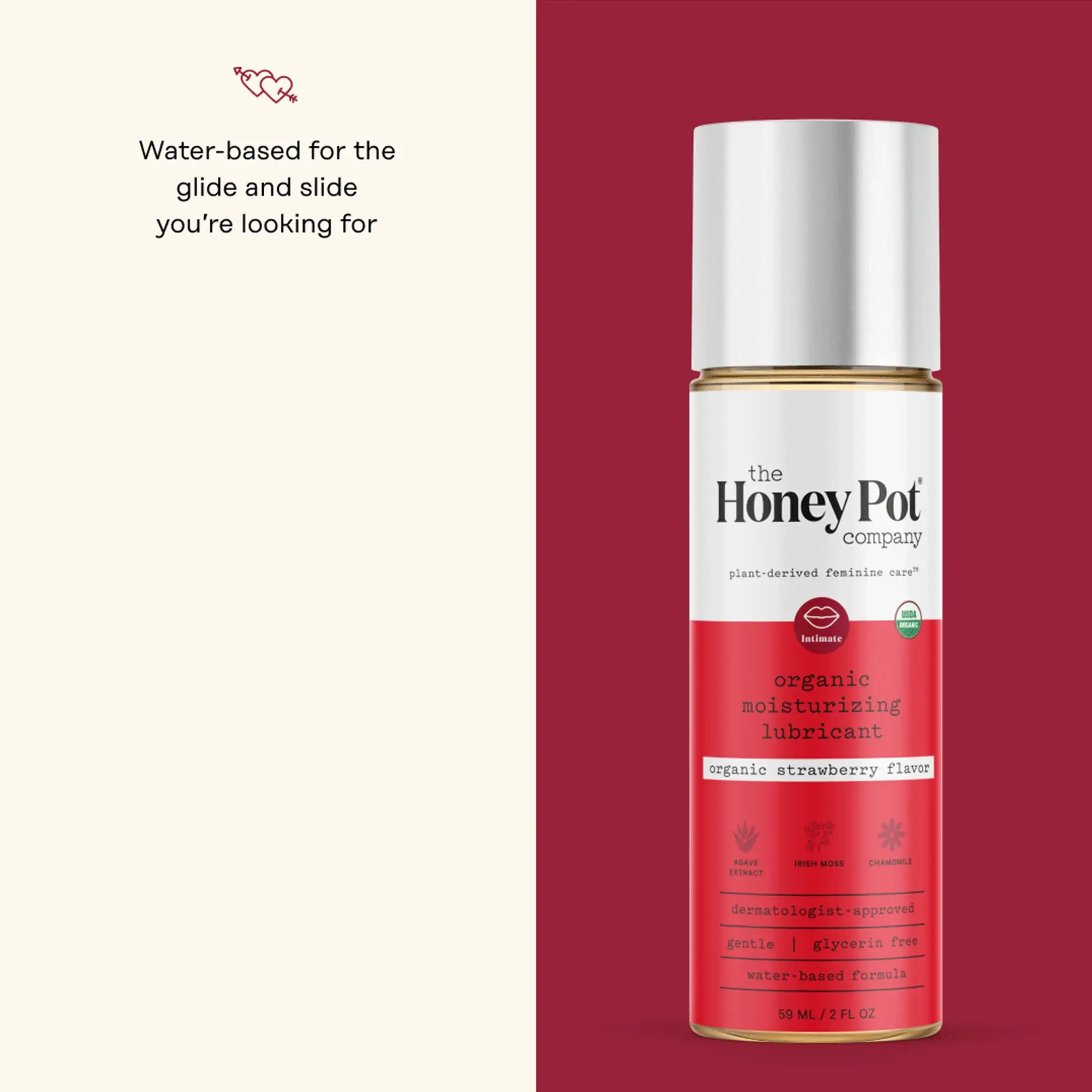 Organic Strawberry Moisturizing Lubricant - Image 3