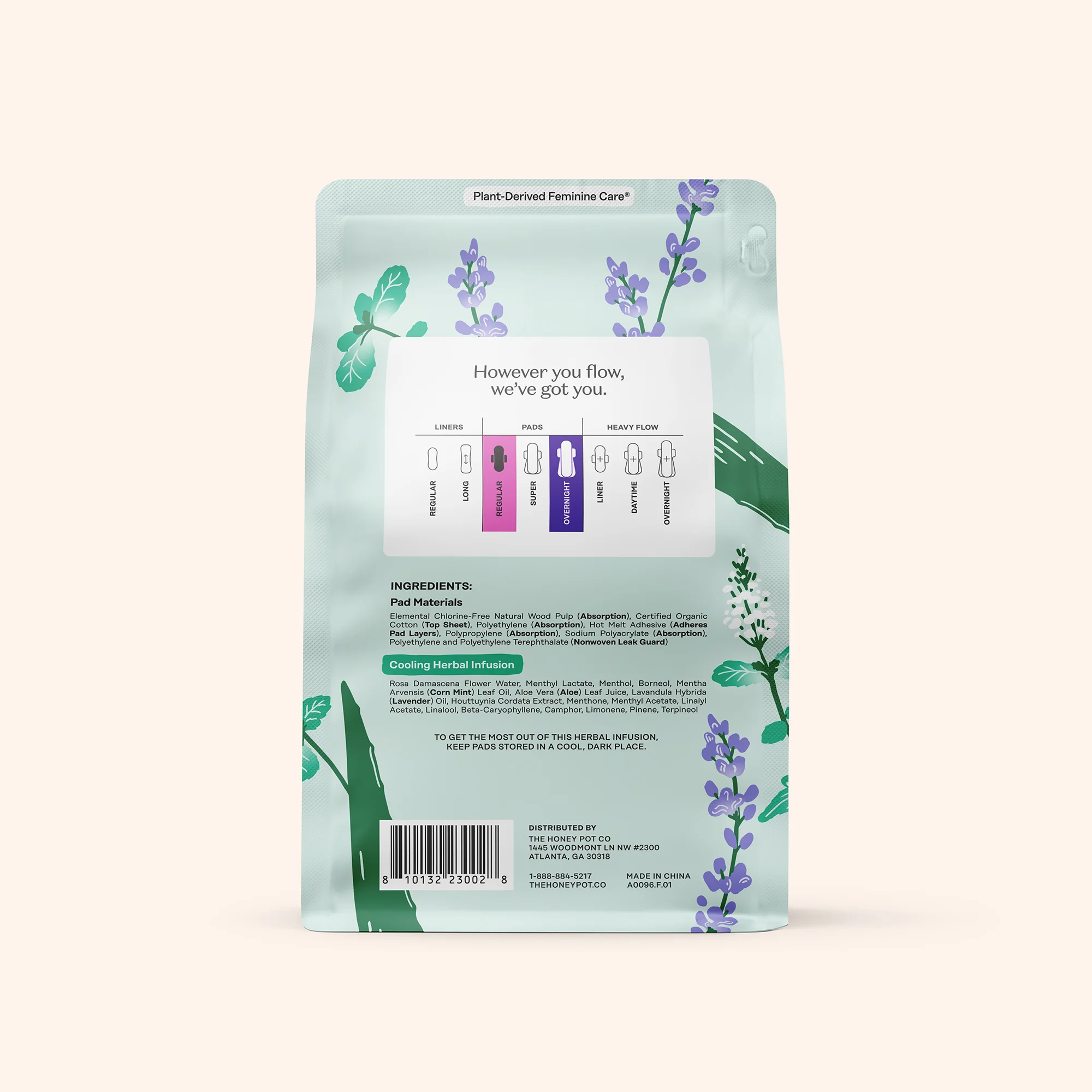 Organic Cotton Cover Cooling Regular Overnight Duo Pads - Image 10
