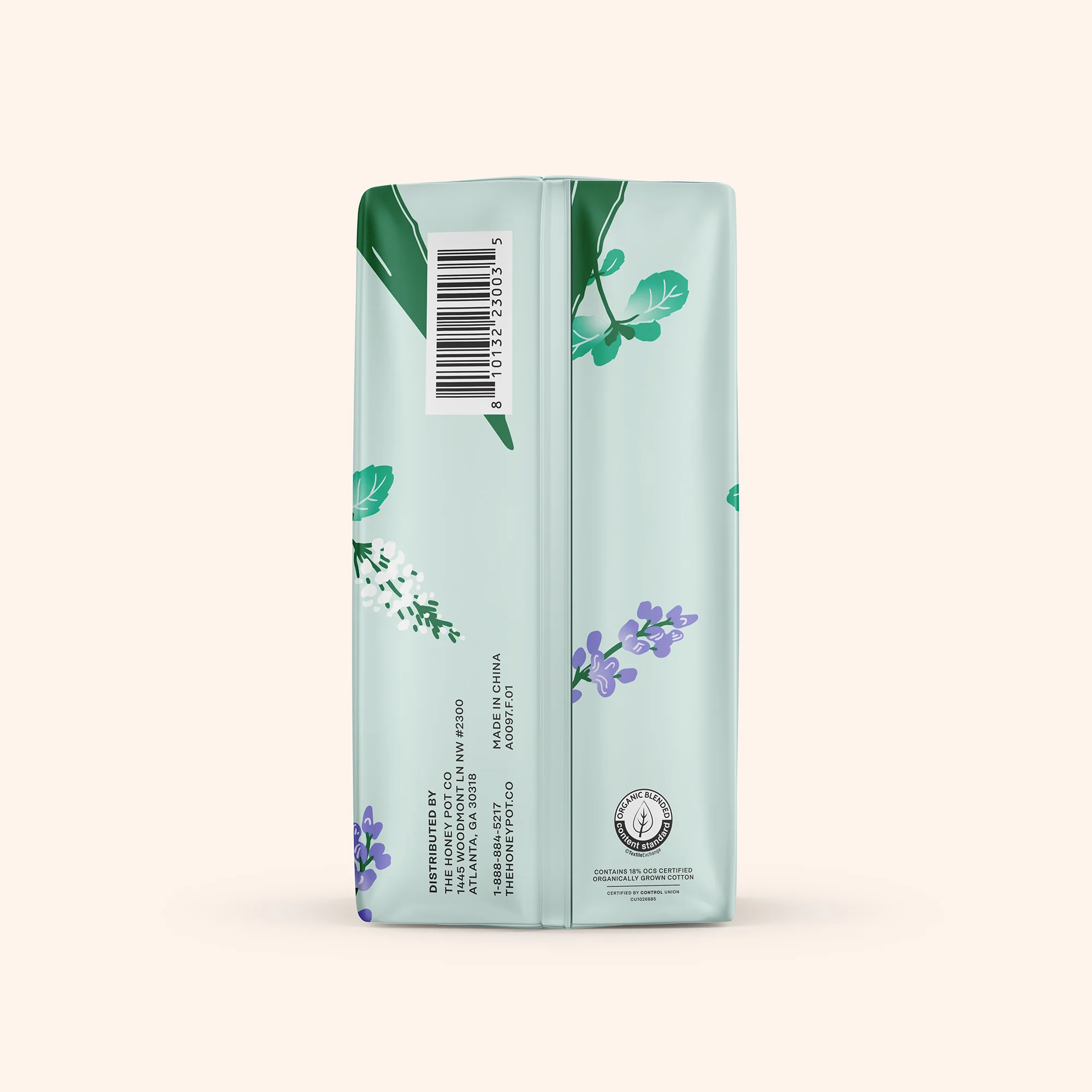 Organic Cotton Cooling Herbal Infusion Regular Liners — Medium Pack - Image 12