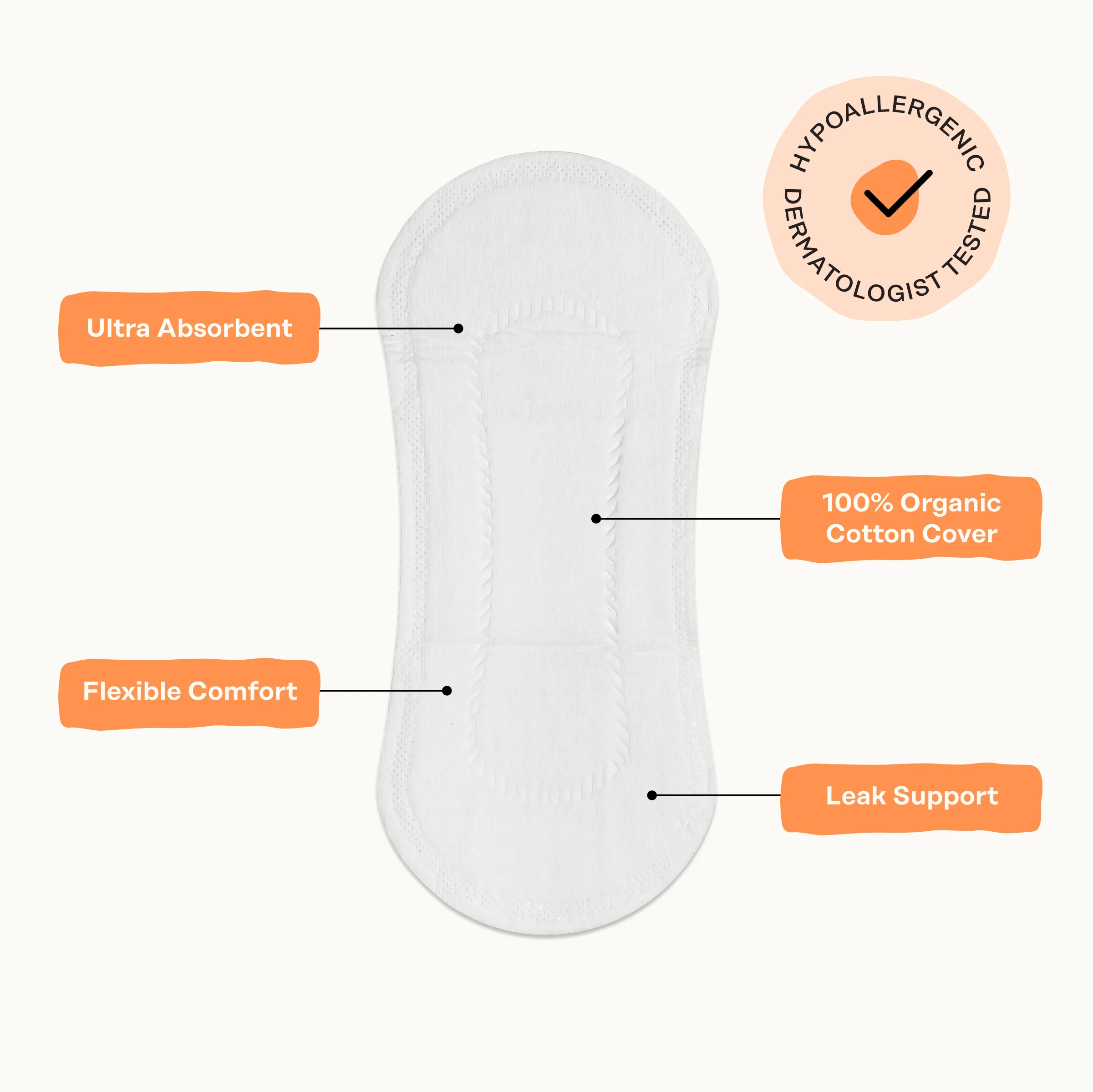 Organic Cotton Comfort Cover Regular Liners - Image 7