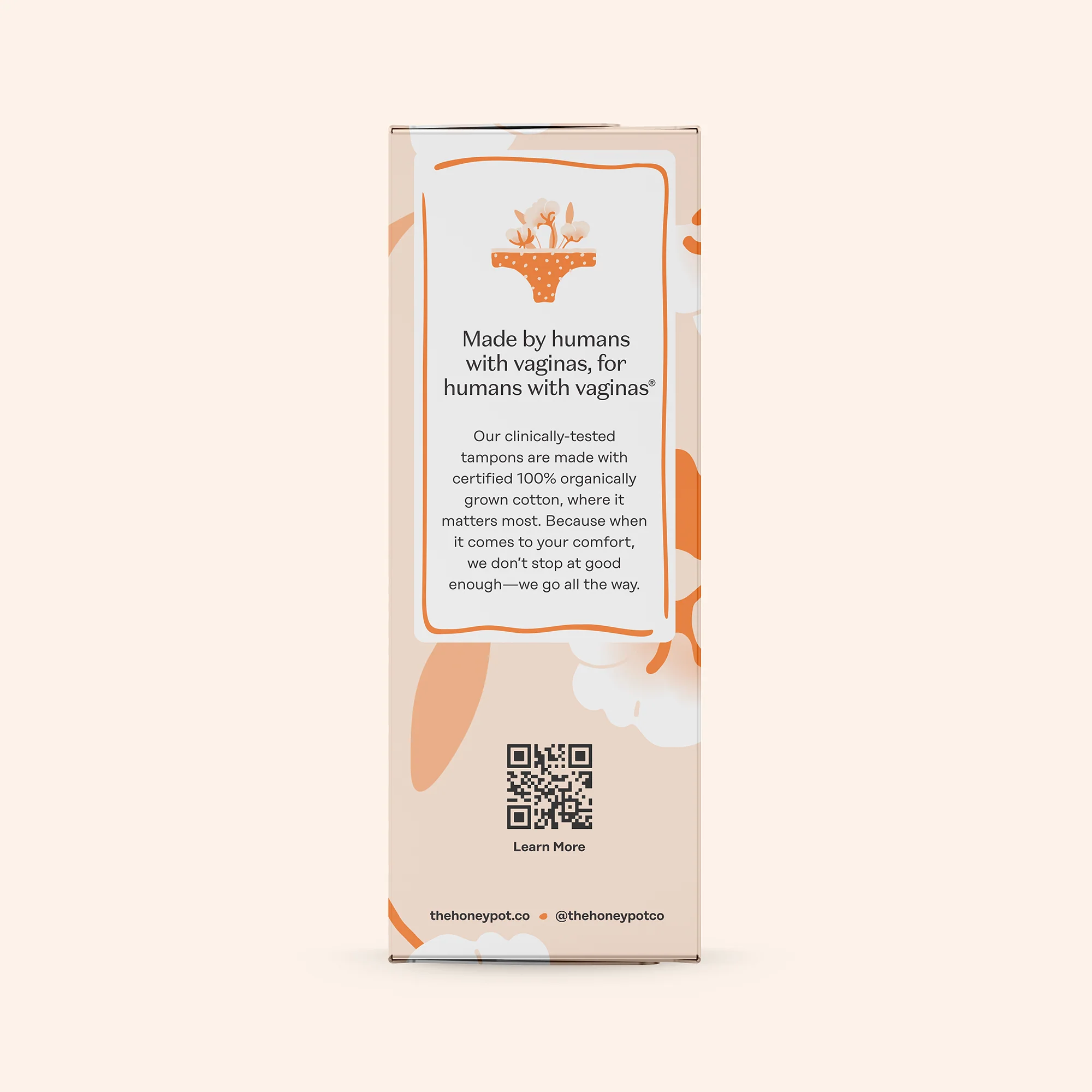 Regular 100% Organically Grown Cotton BPA Free Plastic Applicator Tampons - Image 10