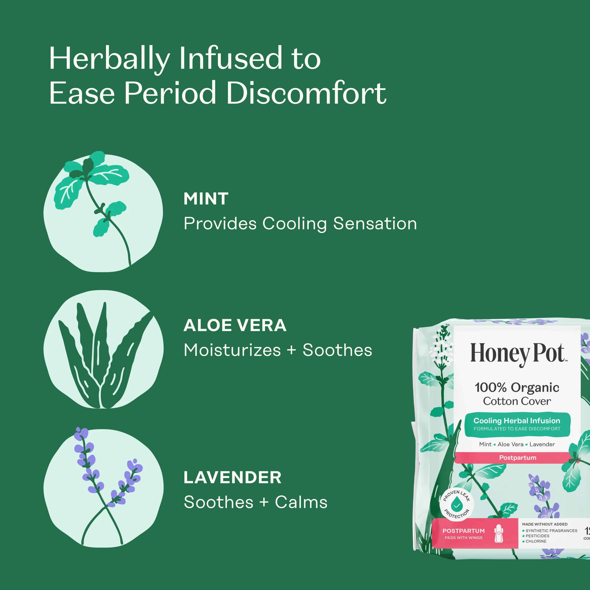 Organic Cotton Cover Post-Partum Pads - Image 4
