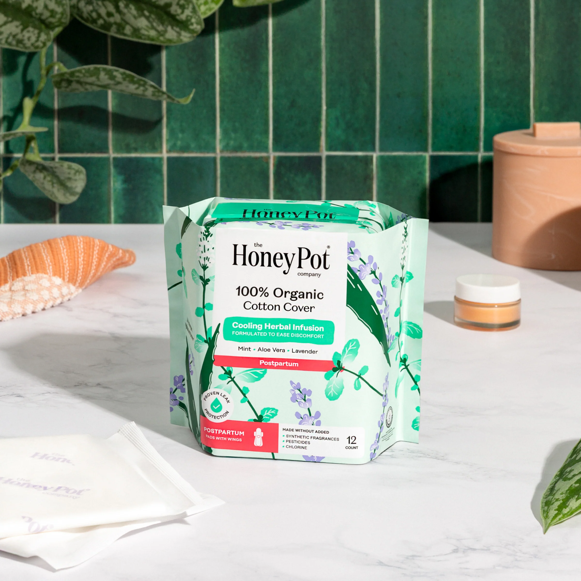 Organic Cotton Cover Post-Partum Pads - Image 5