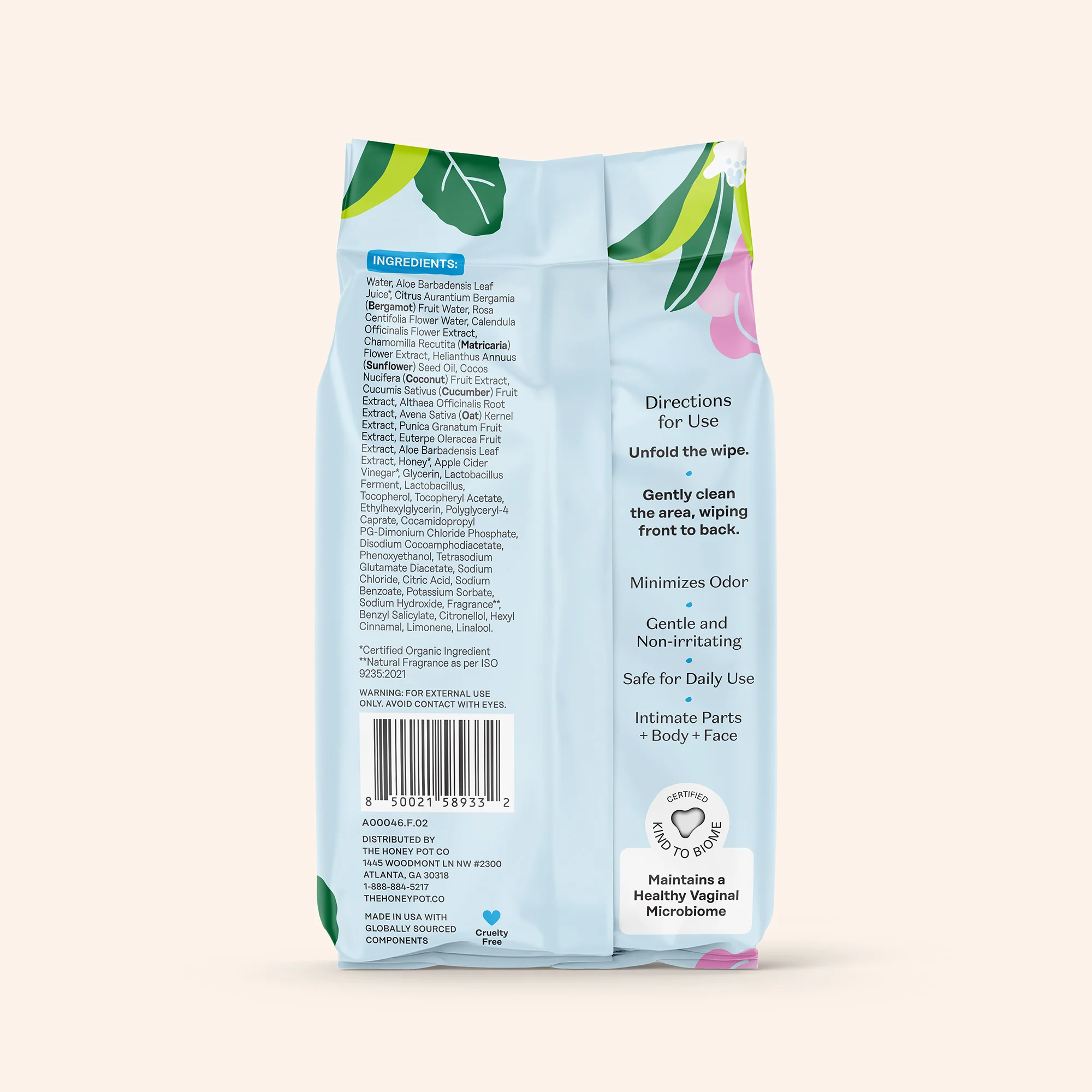 Sensitive with Rosewater Intimate Wipes - Image 11